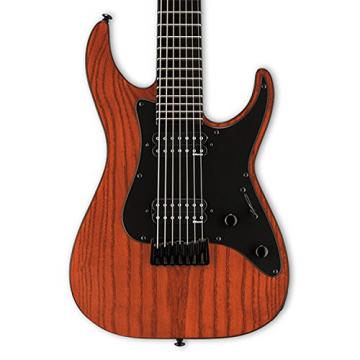 ESP LAW7BPBS-KIT-2 Alex Wade Signature Series 7 String Baritone Electric Guitar, Padauk Brown