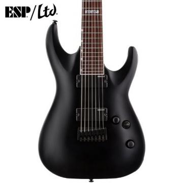 ESP JB-MH207-BLKS-KIT-2 Black Satin Electric Guitar with Accessories and Hard Case
