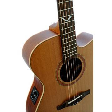 EKO Guitars 06217059 EVO Series Auditorium Cutaway Acoustic-Electric Guitar