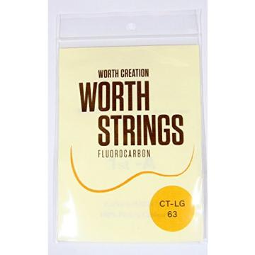 Worth Premium Package Tenor 26'' Ukulele String Clear Color with #4 LowG