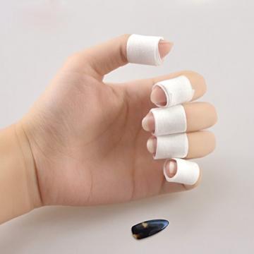 2 Rolls 1.9CMX12M Cotton Medical Tape Breathable Guzheng Pipa Stickers Fingernail Tape