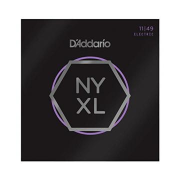 D'Addario NYXL1149 Nickel Wound Electric Guitar Strings, Medium, 11-49 12-pack