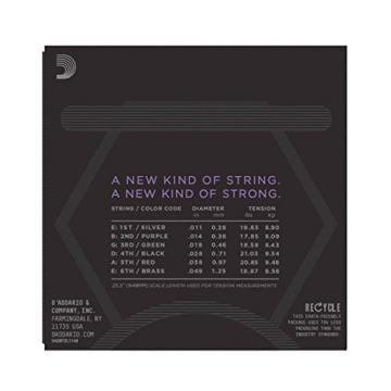 D'Addario NYXL1149 Nickel Wound Electric Guitar Strings, Medium, 11-49 12-pack