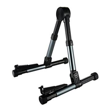 A-Frame Guitar Stand,Loftstyle Ultimate Portable Adjustable Folding Lightweight A-Frame Professional Travel Stands for Acoustic/Electric/Classical Guitar,Bass,Banjo MetalBlue