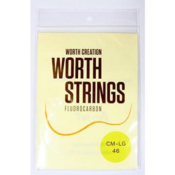 Worth Premium Package Concert/Soprano 23''/21'' Ukulele String Clear Color with #4- LowG
