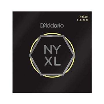 D'Addario NYXL0946 Nickel Wound, Super Light Top / Regular Bottom, 09-46 12-pack