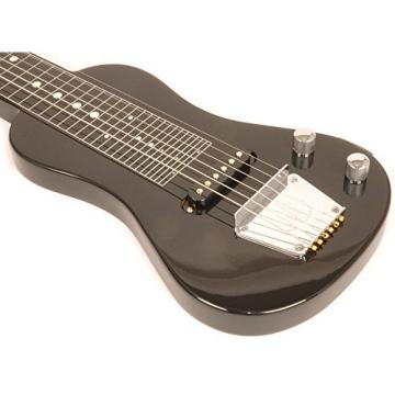 SX LAP 3 Black Lap Steel Guitar w/Free Carry Bag