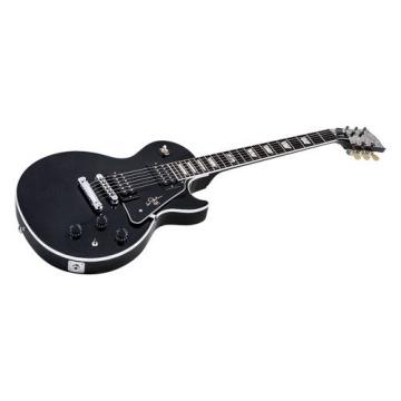 Gibson USA LPSIGPEBRC1  LP Signature 2014 Plain Top Ebony Min-ETune Solid-Body Electric Guitar