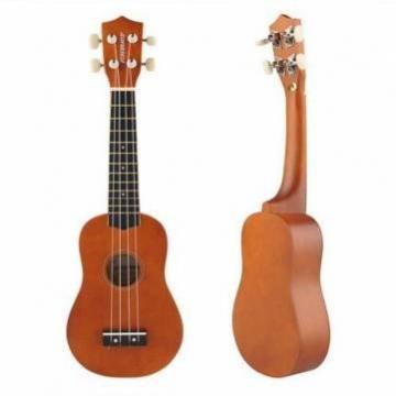 21 Inch Acoustic Soprano Hawaii Ukulele Musical Instrument (Coffee) by Youngstore