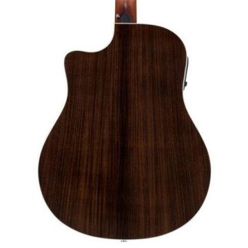 Breedlove Stage Dreadnought Solid Spruce Top A/E Guitar w/Strings, Tuner &amp; More