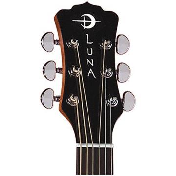 Luna Heartsong GC USB Acoustic Guitar w/ Gig Bag and Stand