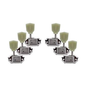Vics 3R3L Vintage Style Chrome-Plated Guitar Tuning Machine Pegs for GIBSON Electric Guitar