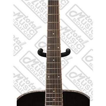 Oscar Schmidt Left Hand Dreadnought Style 3/4 Size Black Acoustic Guitar,w/Bag OG1BLH