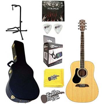 Alvarez RD26L Acoustic Left-Handed Dreadnought Size guitar w/BK Hard Case &amp; More