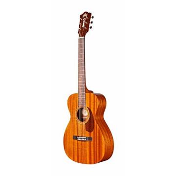 Guild M-120E Concert Size All Solid Mahogany A/E Guitar w/Case, Tuner &amp; More