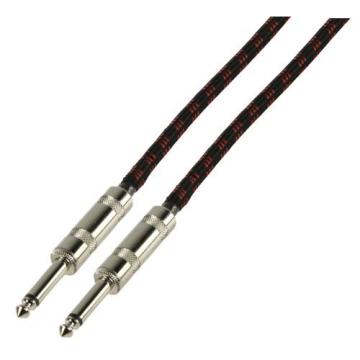 Valueline Guitar cable 6.35mm straight plug - 6.35mm straight plug 6.00 m [CABLE-428/6]