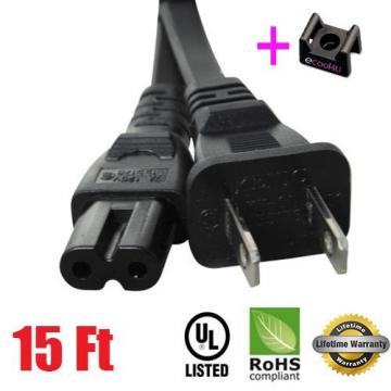 AC Power Cord Cable Plug for Ensoniq MR76 MR-76 Keyboard Music Workstation Synth - 15ft