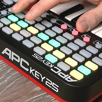 Akai Professional APC Key 25 | Ableton Performance Controller with Keyboard