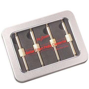 Mr. Power 1/4 Inch Guitar Effect Pedal to Pedal Coulper Connector(4 Pack)