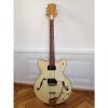 Custom Zen-On Morales thinline electric hollowbody guitar with 2 pickups 1968 Beige #1 small image