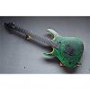 Custom Mayones Left Handed Duvall Elite-6 2017 Eye Poplar Trans Green Lefty Guitar #1 small image