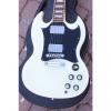 Custom 2011 Gibson USA SG Standard Electric Guitar - Cream White - Coil Taps - Gibson Original Hard Case #1 small image