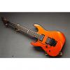 Custom ESP Left Handed LTD M-400M 2016 Agent Orange Lefty Guitar #1 small image