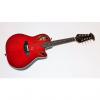 Custom Ovation MM68AX  Red Acoustic-Electric Cutaway Mandolin w/ Case