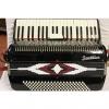 Custom FRONTALINI  FULL SIZE 120 bass piano accordion 1960 to 19 75 black #1 small image