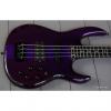 Custom Carvin LB70 Bass Active-Passive with Hardshell Case 2000s Trans Purple