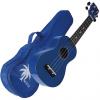 Custom Maui M10BL ukelele soprano azul marino con funda