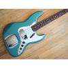 Custom 2008 Fender Jazz Bass '62 Vintage Reissue Bass Ocean Turquoise Metallic JB62 Japan CIJ w/ Gigbag #1 small image