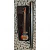 Custom Teisco &quot;Chromezilla&quot; Fender Jazz Bass Copy- Gold Foil Pickups, 34 Inch Scale #1 small image