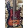 Custom Fender Tony Franklin Fretless Precision PJ Bass Sunburst