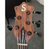 Custom Ken Smith BSR-GN 5-string unlined fretless 2015 natural