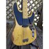 Custom Nash PB-52 Butterscotch Blonde bass guitar with case; precision #1 small image
