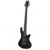 Custom Schecter 2483 5-String Stiletto Stage Bass Guitar, Gloss Black #1 small image