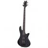 Custom Schecter 2481 4-String Stiletto Stage Bass Guitar, Gloss Black #1 small image