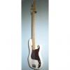 Custom Fender American Standard Precision Bass 2016 Olympic White w/ Maple Fretboard
