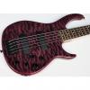 Custom Peavey Millennium 5 AC BXP 5-String Bass, Black Violet, Quilted Maple Top #40260
