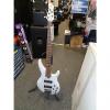 Custom used Yamaha TRBX505 5-String Bass satin trans white #1 small image