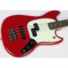 Custom Fender Mustang PJ Bass, Torino Red, Rosewood Fingerboard, NEW! #36992
