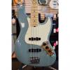 Custom Fender American Professional Jazz Bass  Sonic Gray Like New w/case