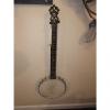 Custom S.S. Stewart Universal Favorite Open Back Banjo 1899-1902 Brass/Chrome With Case and Strings