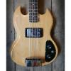 Custom 1972 Gibson EBO L Bass Rare sought after Natural finish with original rectangular case