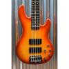 Custom G&amp;L Tribute M-2500 5 String Electric  Bass Honeyburst &amp; Case M2500 #114 #1 small image