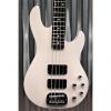 Custom G&amp;L Tribute M-2000 GTB 4 String Carved Top Gloss White Bass &amp; Case M2000 #7562