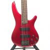 Custom Ibanez SR305 Red 5 String Electric Bass