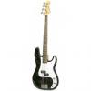 Custom New Crestwood PB970B 4-String Electric Bass Guitar, Black + Free Shipping #1 small image