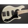 Custom Fender American Standard Dimension V HH Bass 2014 Olympic White